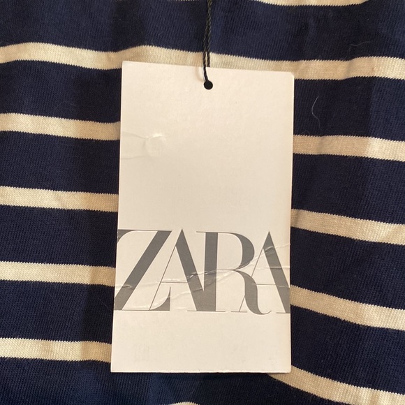 Zara striped shirt with label - Picture 4 of 5